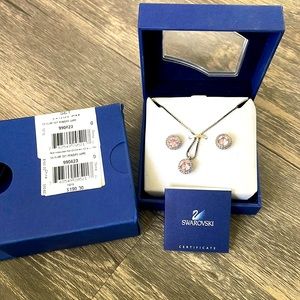 Swarovski Earrings and necklace set
